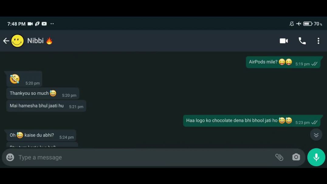 ⁣WhatsApp Flirt Chatting Video - How to flirt on chat in hindi How to chat with a girl on whatsapp