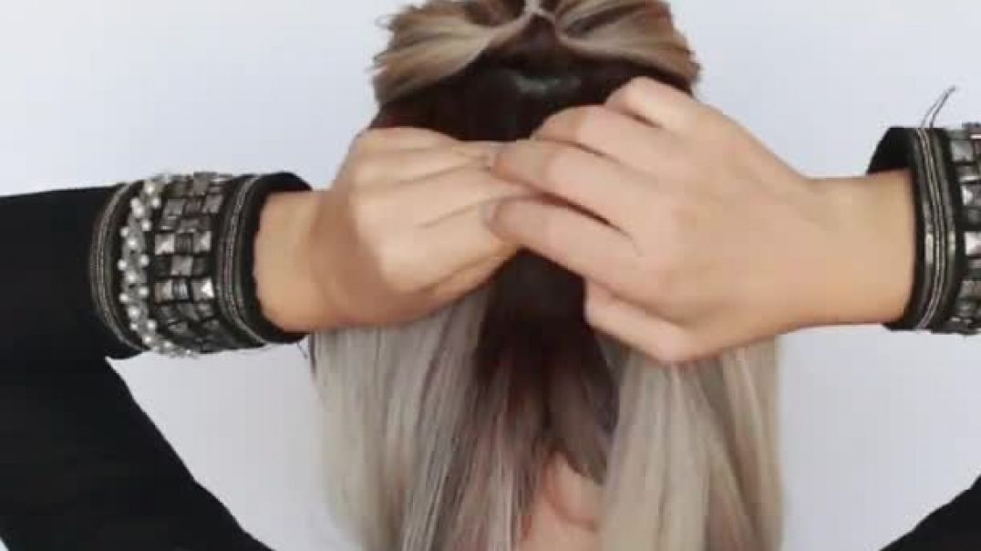 😍  EASY DIY Elegant Hairstyle 😍 Hairstyle  for Special occasions, Christmas, New Year