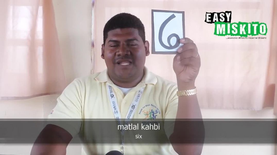 Easy Miskito 2 -  Let's Count!