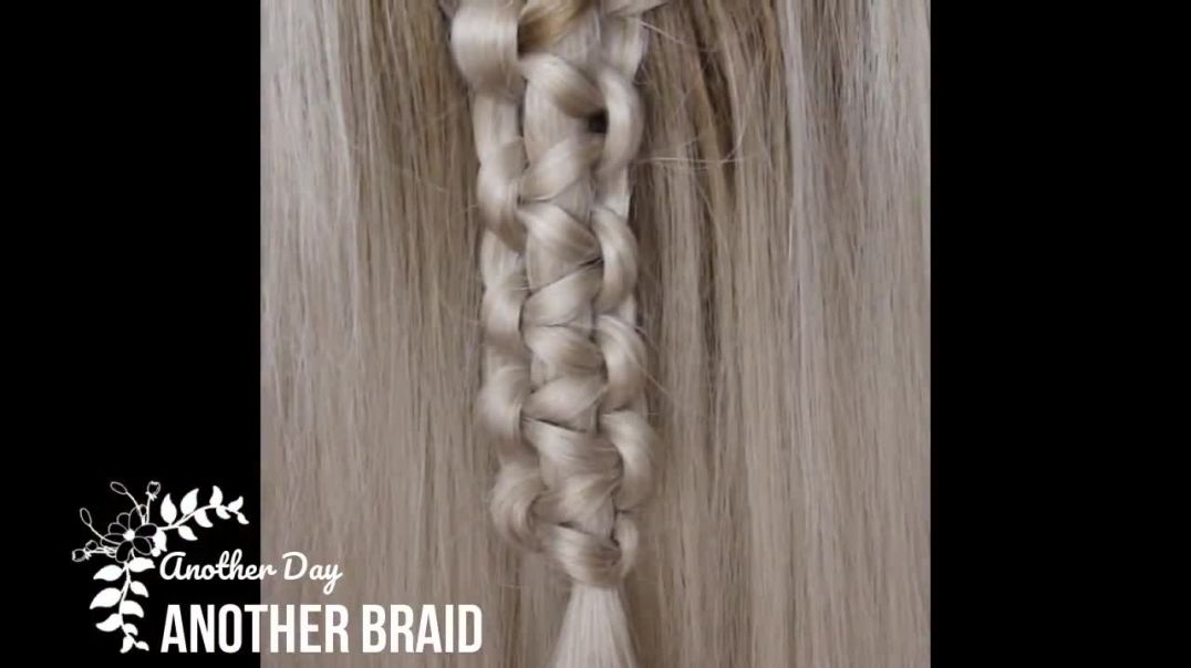 Macrame Braid! Easy Braid! New Braid! Hairstyle