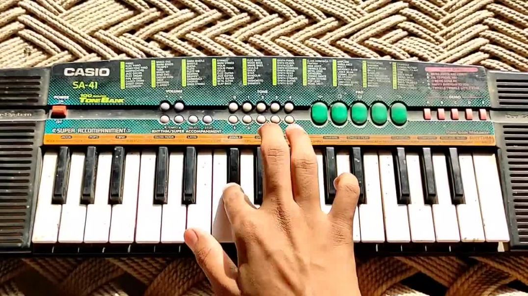 ⁣COFFIN DANCE MEME MUSIC - Very Easy Piano Tutorial Astronomia Casio Sa-41 The Kamlesh