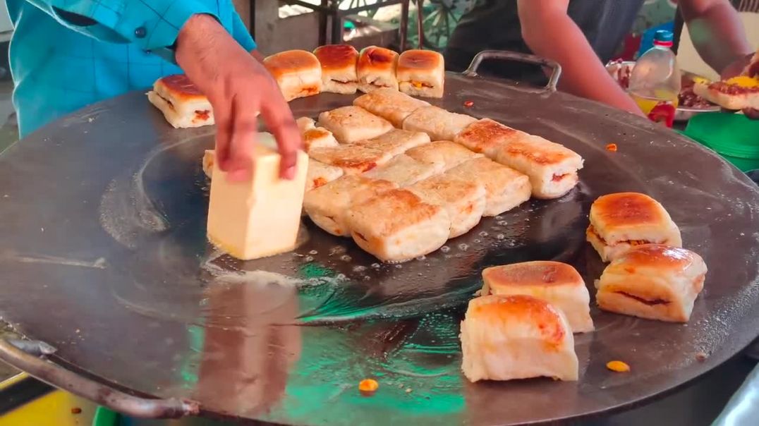 ⁣Ultimate Dabeli Making _ Full of Butter _ Indian Street Food