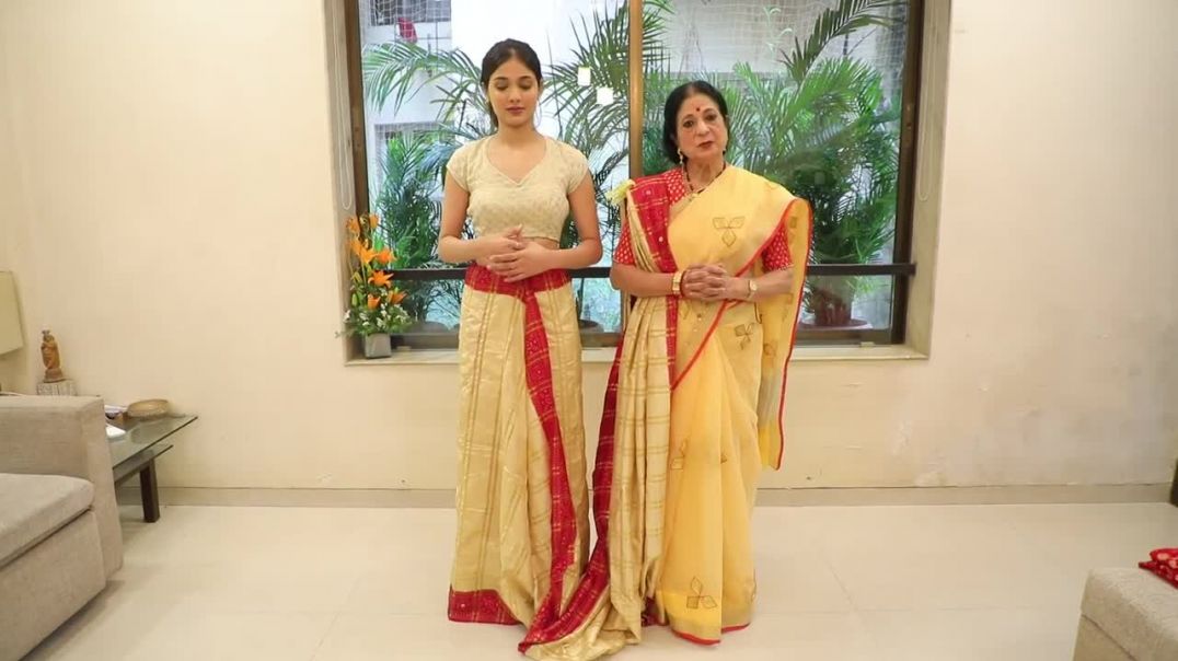 Style no 85 _ Kalpana Shah Saree Drapes _ Aishwarya Rai Bachchan
