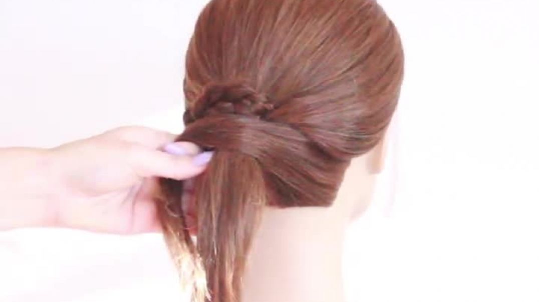 EASY DIY UPDO  Wedding Prom Updo Hair Tutorial by Another Braid