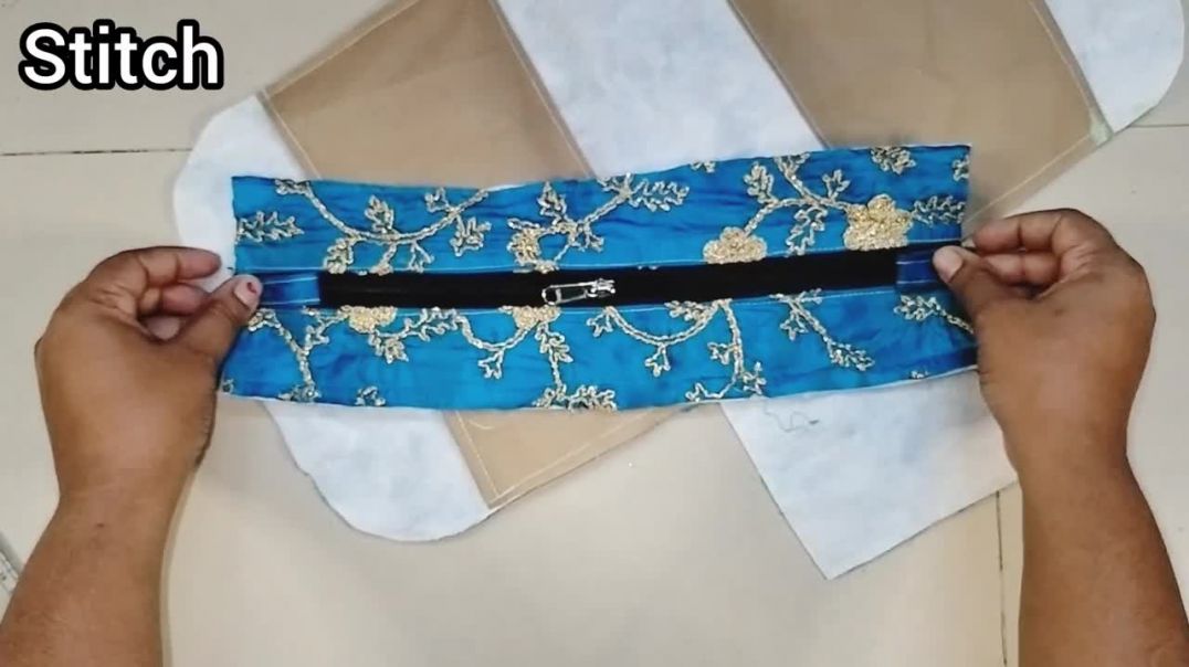Easy And Beautiful Ladies Handbag Making At Home _ How To Stitch A Bag _ Purse Cutting And Stitching