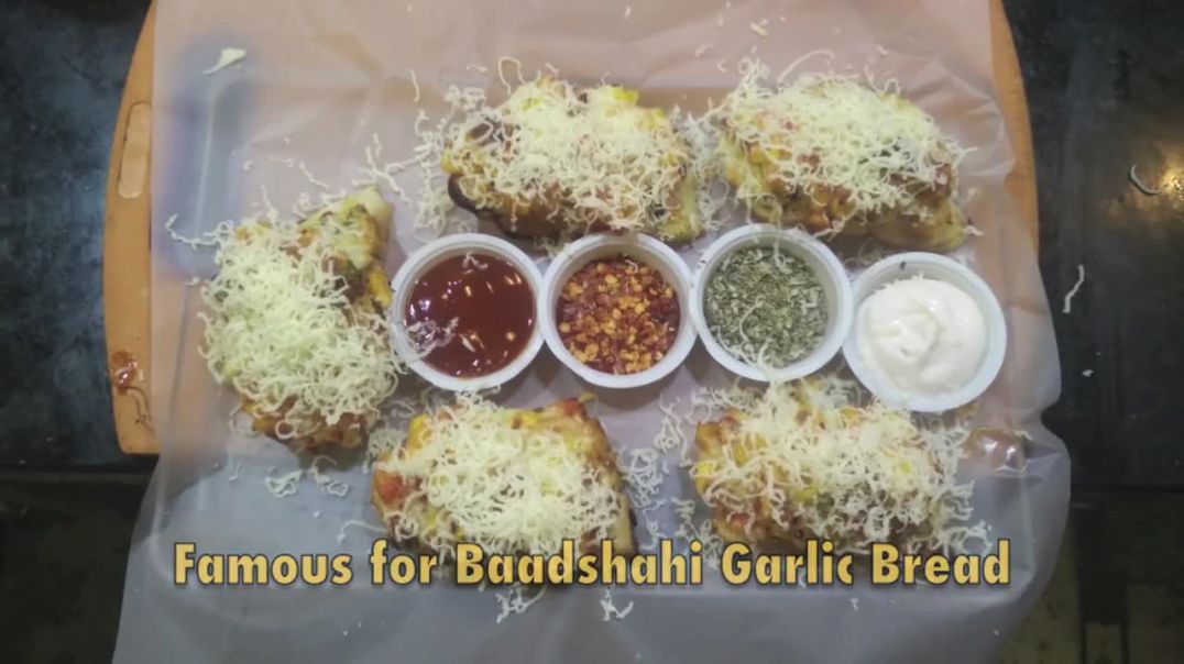 ⁣KING of Cheesy GARLIC BREAD _ BAADSHAHI GARLIC BREAD TOAST _ Food Adda _ Indian Street Food Recipe