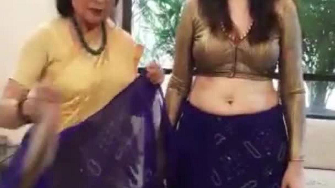 Style No 37- How To Wear A Bandhani Saree Like A Pro- Kalpana Shah Sari Drapes-