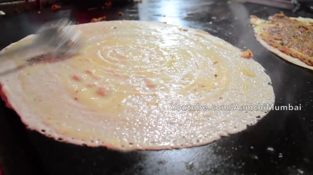 ⁣MELTING CHEESE MAGGI Noodles Dosa _ Cheese Burst Dosa _ Indian Street Food