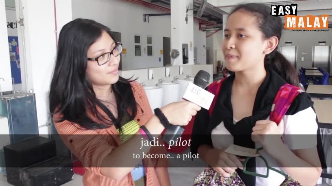 Easy Malay 5 - What Do You Want To Be