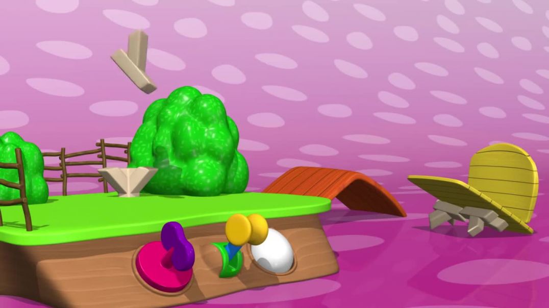Hen - Learn Animals Toys Names With Tutitu
