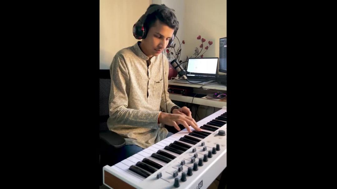 ⁣SO GAYA YEH JAHAN - आसानी से पियानो पर बजाना सीखें Easy Piano Tutorial The Kamlesh