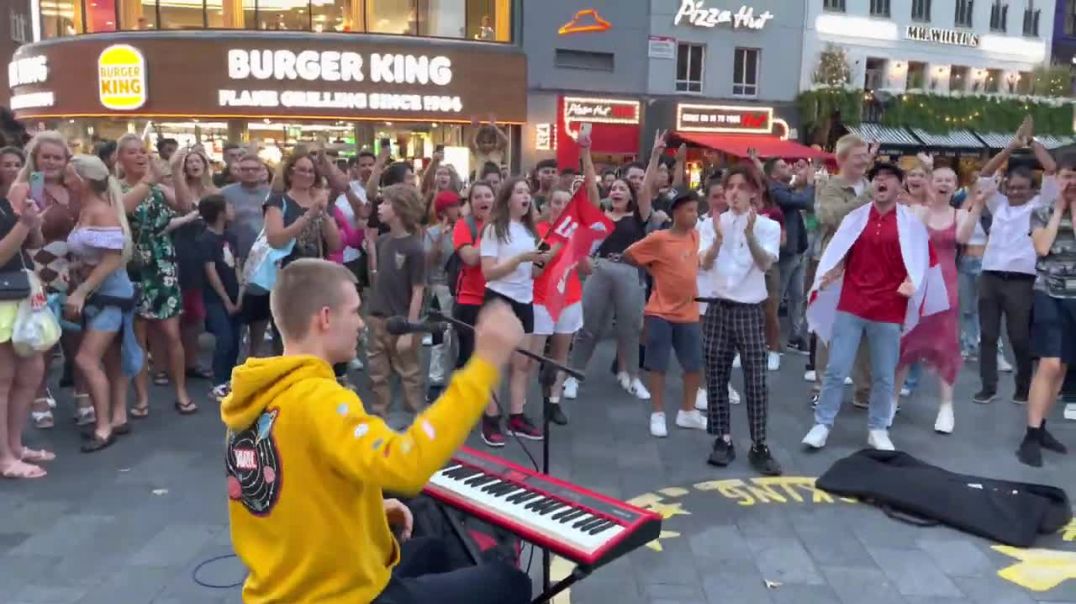 Dancing In The London Streets Fans Celebrate The Moment England Won Women