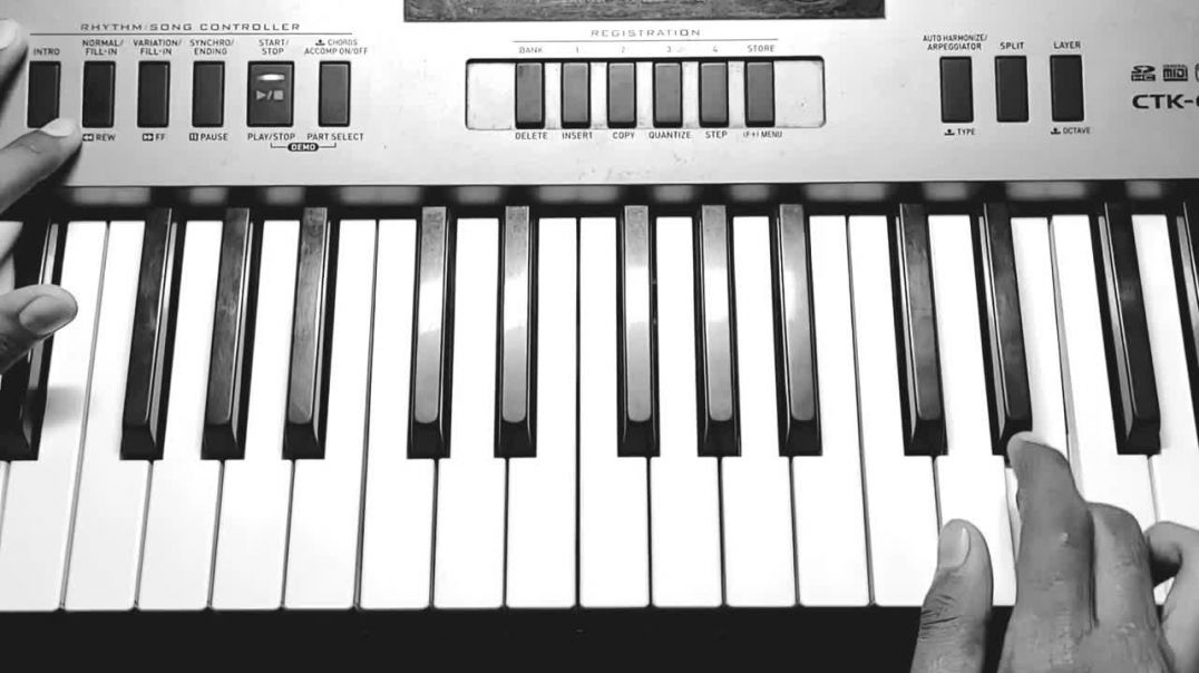 ⁣Leke Pehla Pehla Pyar - आसानी से पियानो पर सीखे Easy Piano Tutorial Old Hindi Song The Kamlesh