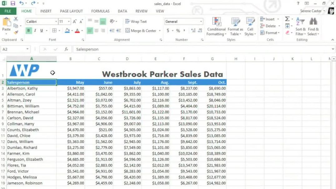 Excel 2013_ Conditional Formatting