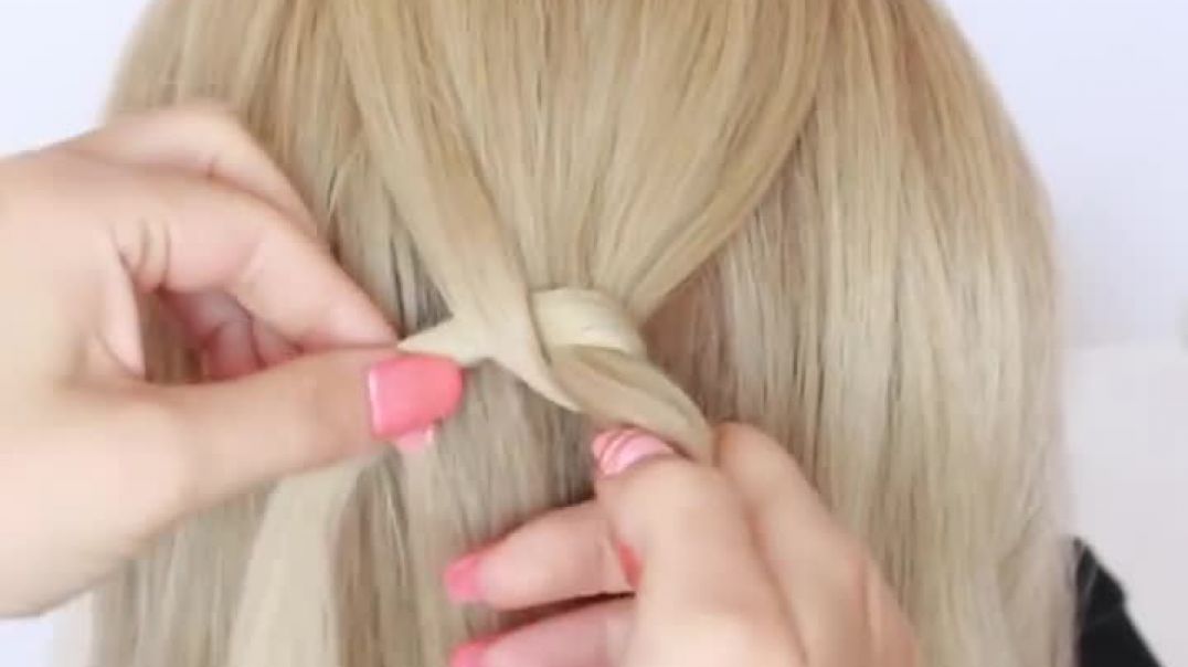 Double Knotted Braid _ 😱 Wedding Prom Updo Hair Tutorial by Another Braid