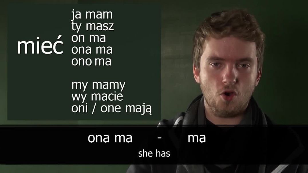 Easy Polish - Verbs_ MIEĆ _To Have