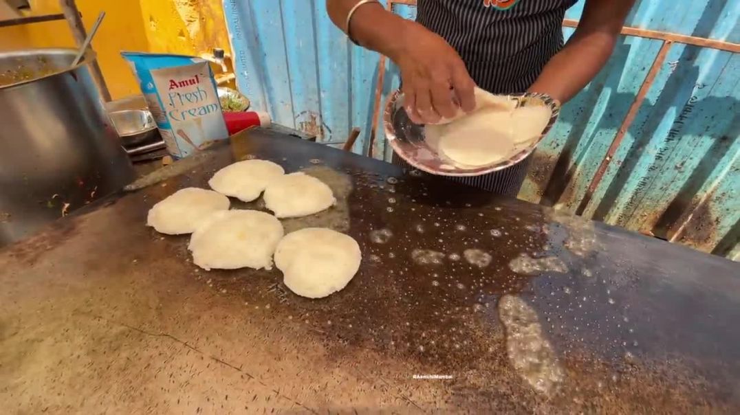 Famous Tawa Idli Fry of Hyderabad _ Indian Street Food