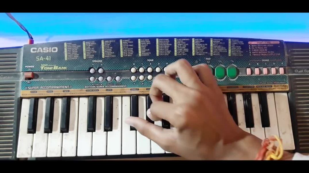 ⁣Udja Kale Kawa Mere - आसान तरीके से पियानो पर बजाना सीखे Easy Piano Tutorial Gadar The Kamlesh