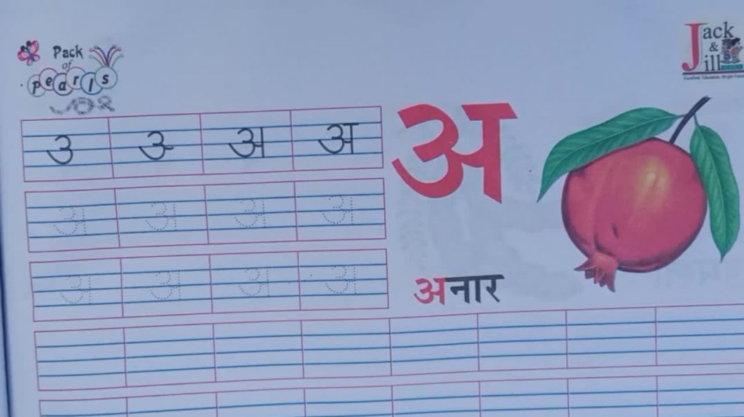 Picture देख कर अ से अ_ तक लिखना और पढ़ना सीखें ✍️ Learn Hindi from Pictures #RPSTeaching #Hindi