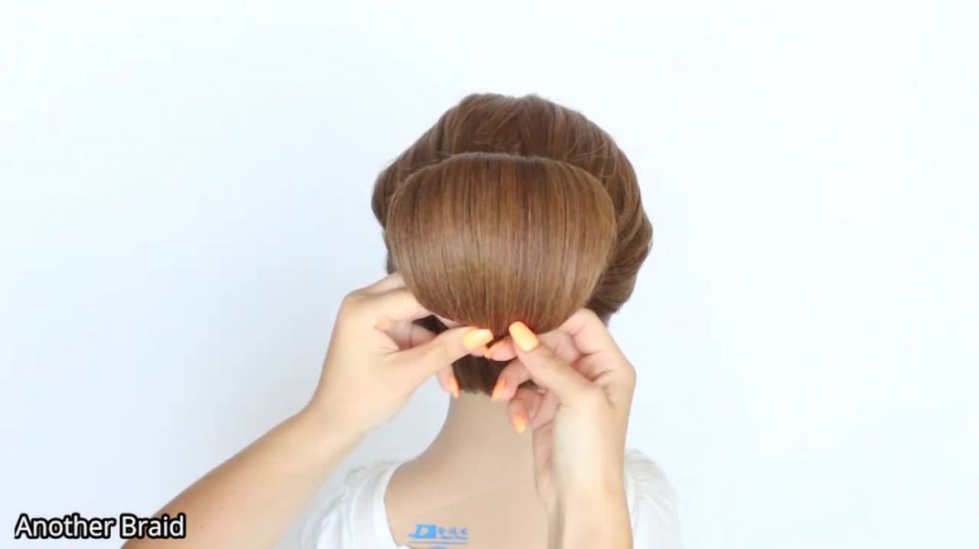 EASY High Bun Wedding Prom Updo Hair Tutorial by Another Braid