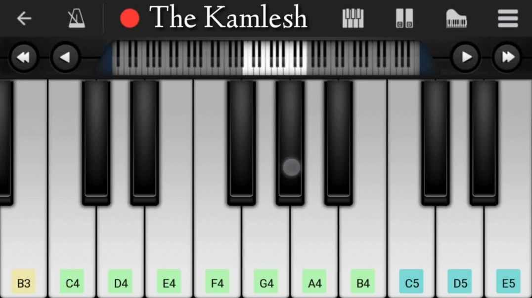Charlie Puth - How Long Piano Tutorial _ Cover Slow_Easy Mobile Piano Tutorial The Kamlesh
