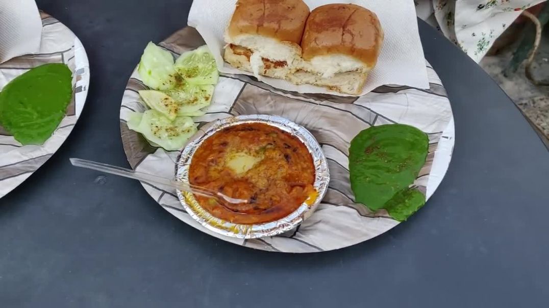 Pav Bhaji Challenge Pav Bhaji Eating Competition Food Challenge