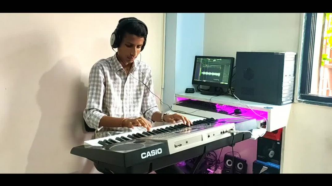⁣Main Nikla Gadi Leke - सरल तरीके से पियानो पर बजाना सीखे Easy Piano Tutorial Gadar The Kamlesh