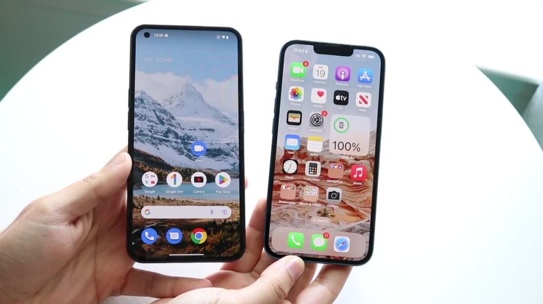 Nothing Phone 1 Vs iPhone 13! (Comparison) (Review)