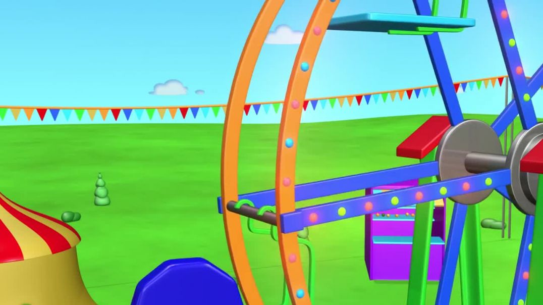 ⁣Balloon Machine - Learning Shapes For Babies And Toddlers _ Tutitu Preschool