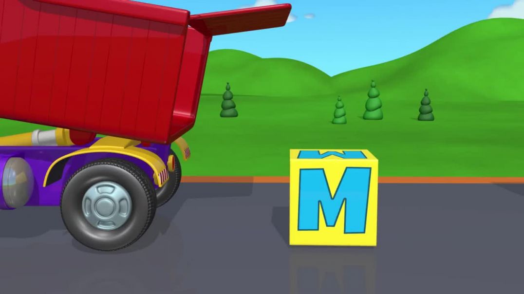 Truck Letters _ Tutitu Preschool