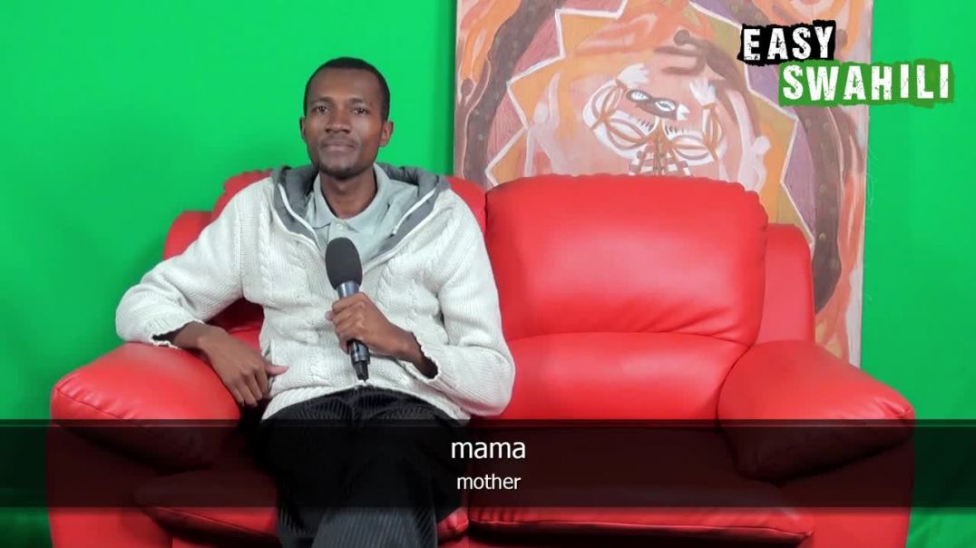 ⁣Easy Swahili - Basic Words_ In The Family
