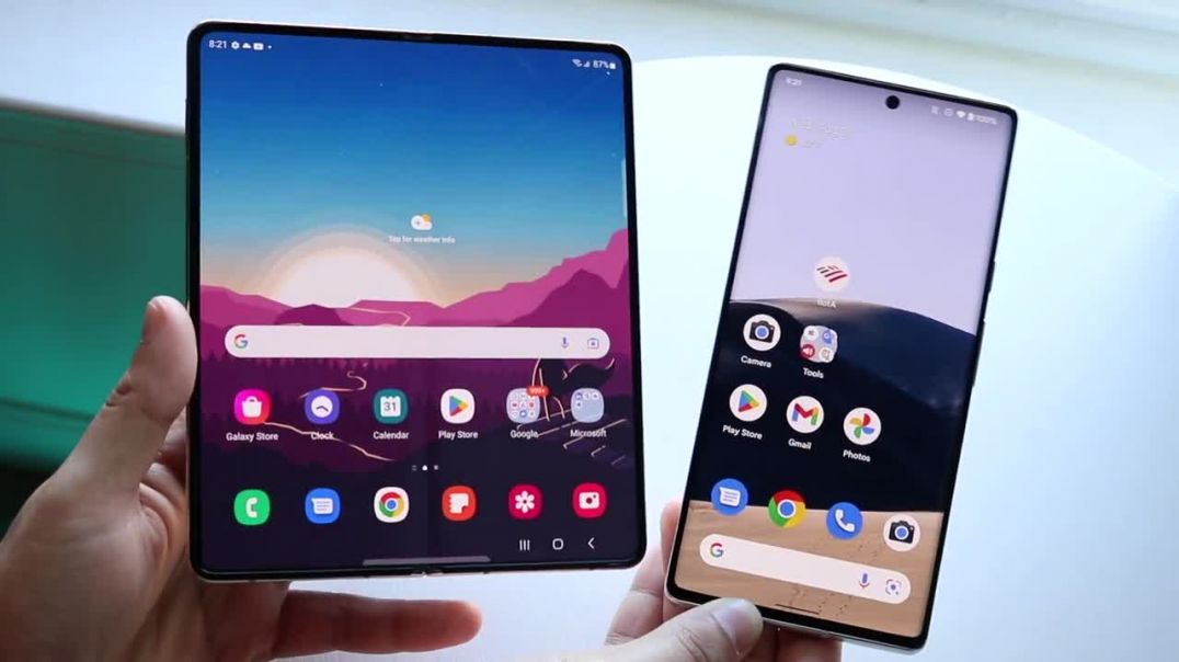 Samsung Galaxy Z Fold 4 Vs Google Pixel 6 Pro! (Comparison) (Review)