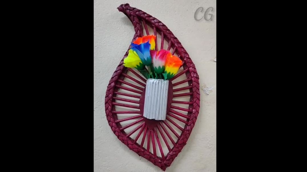 DIY -Paper Craft Wall Decoration Ideas -  Paper wall hanging Cardboard Craft