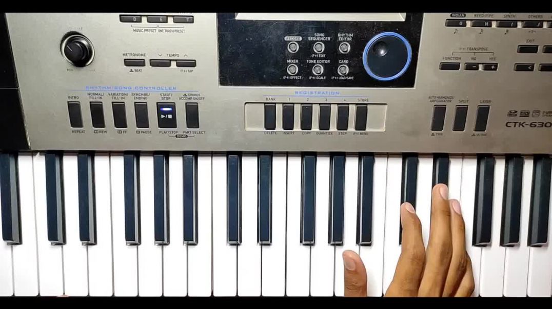 Dil Jaane Jigar Tujh Pe - आसानी से पियानो पर सीखें Kumar Sanu, Alka Yagnik Easy Piano Tutorial