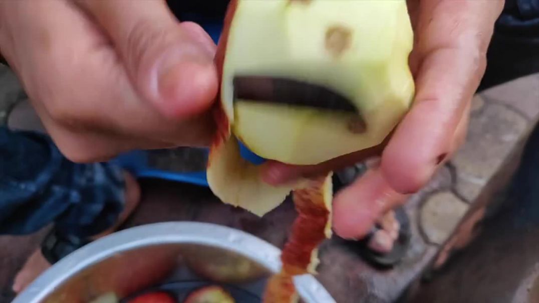 KING of APPLE SHAKE _ Amazing Fruit Cutting Juice Making _ Indian Street Food