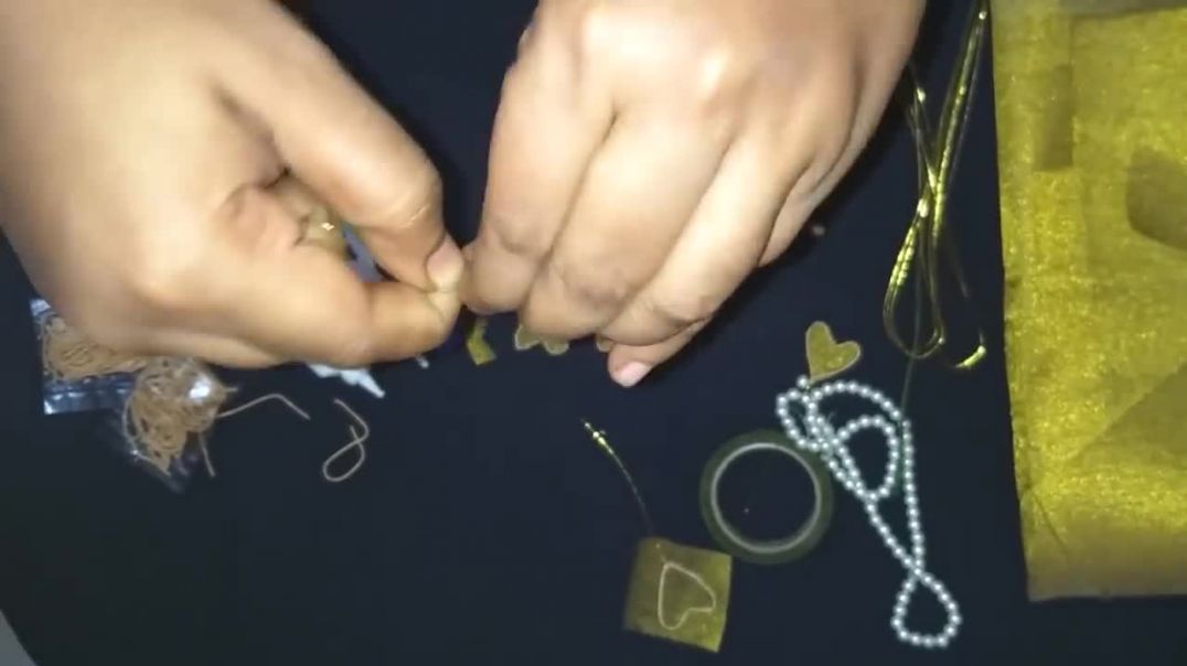 ⁣Hair Brooch Making At Home _ Hair Brooch Design _ Hair Brooch For Wedding