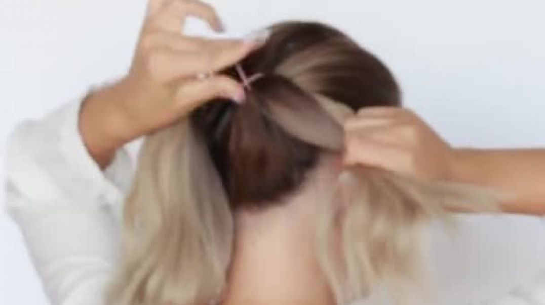 DIY EASY UPDO Wedding Prom Holiday Updo Hair Tutorial  by Another Braid