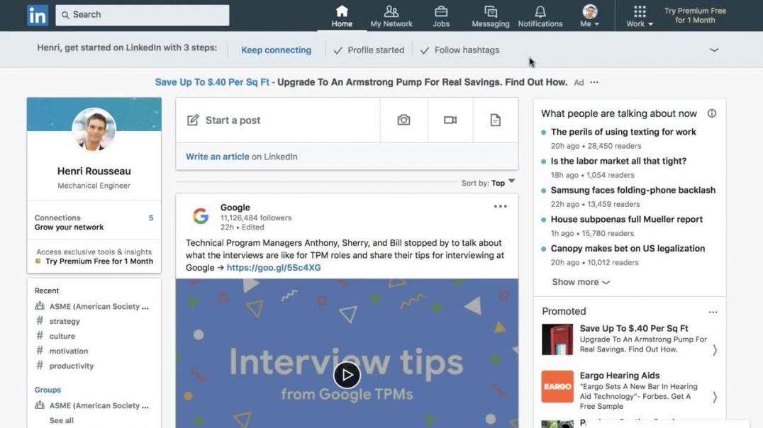⁣Adjusting Your Settings and Privacy on LinkedIn
