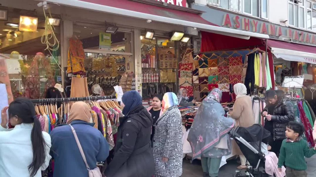 Southall London Walking Tour _ Ramadan And Eid Shopping _ Multicultural Walk [4k Hdr]