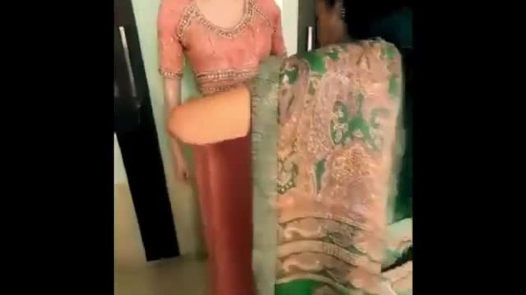 Style No 62 - Retro Style Drape in Open Pallu- Kalpana Shah Sar
