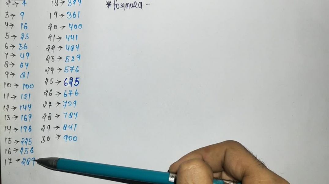 ⁣Find Square Root in Seconds - _ Mathematics Trick _ 🔥