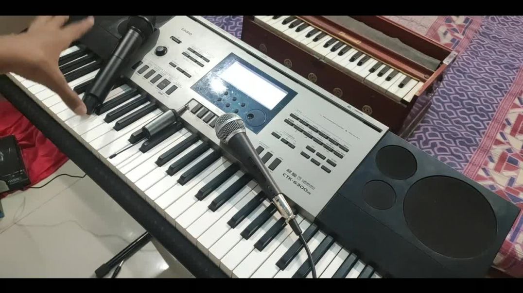 How To Connect Microphone With Piano Keyboard Wireless Microphone, Dynamic Microphone Hindi
