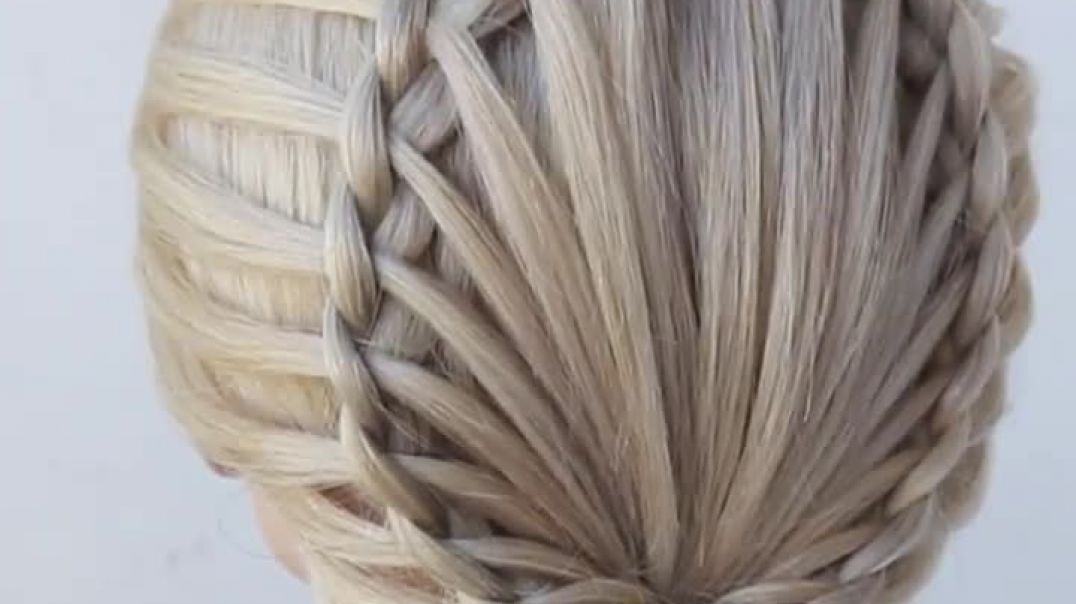 ⁣Easy Braided Ponytail Step By Step _ Most Beautiful Hairstyles for Girls  Easy Hairstyles