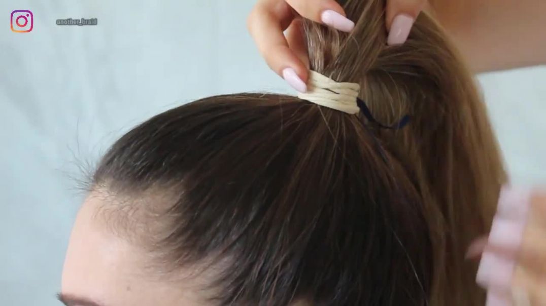 High PONYTAIL! How to_ The PERFECT Elastic Ponytail Tutorial