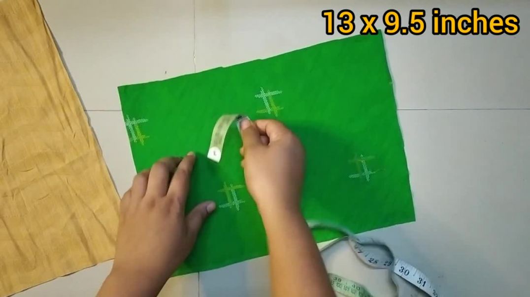 1 Zip 3 Pockets Purse Making At Home _ 3 Pocket Wala Purse _ Hand Purse Cutting And Stitching