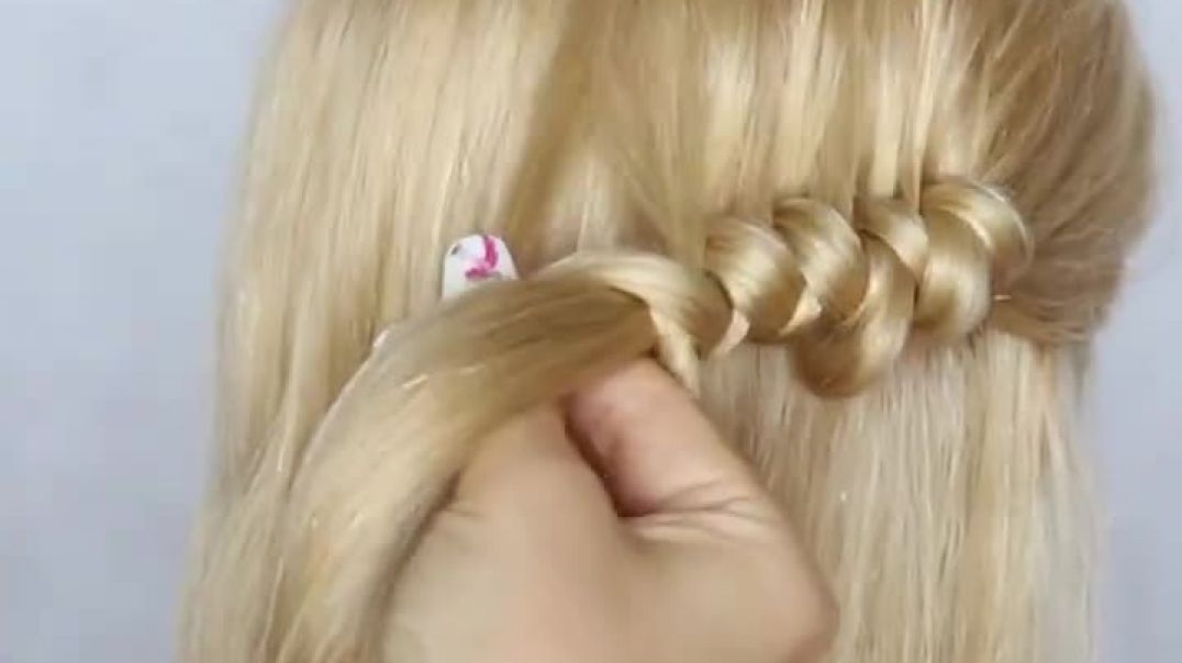 Half Up Wrap Lace Braid by Another Braid