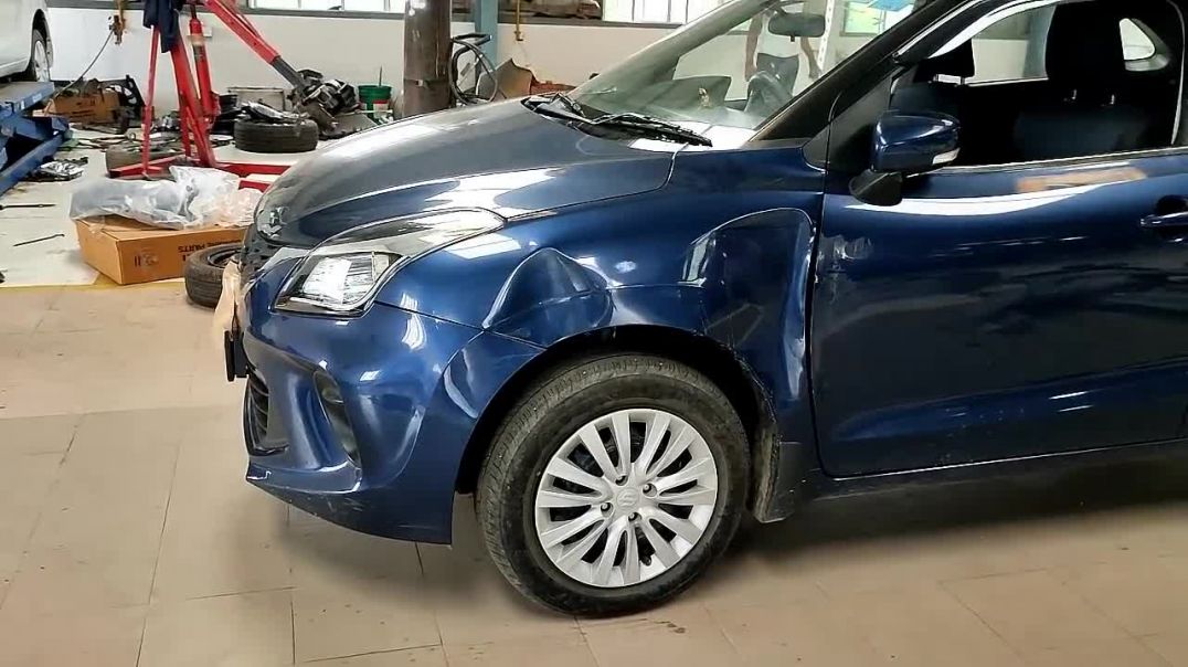 Baleno fender replace process fender new change#automobileservice