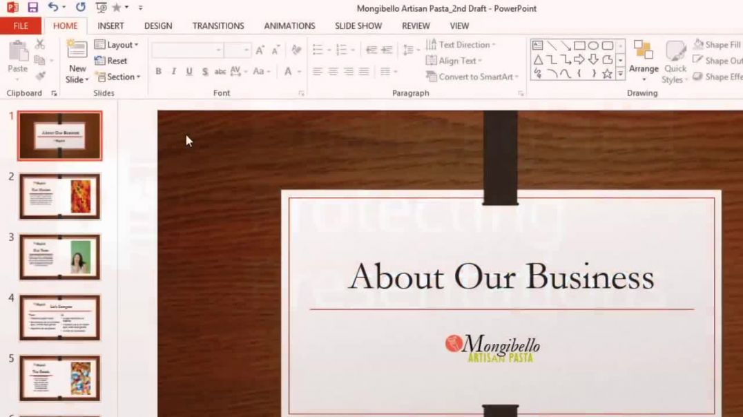 ⁣PowerPoint 2013_ Finalizing and Protecting Presentations