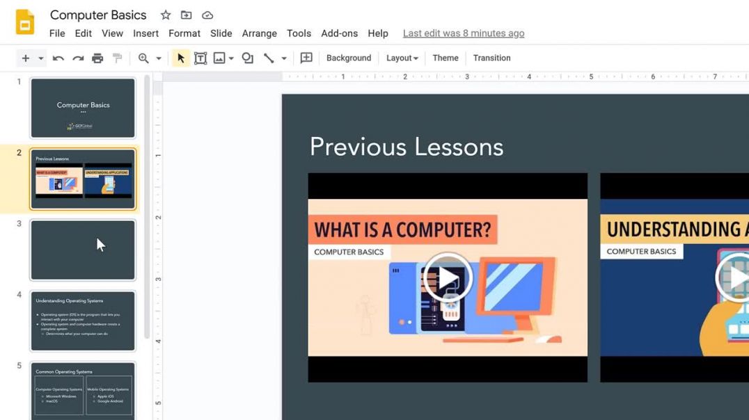 Google Slides_ Inserting and Editing Videos