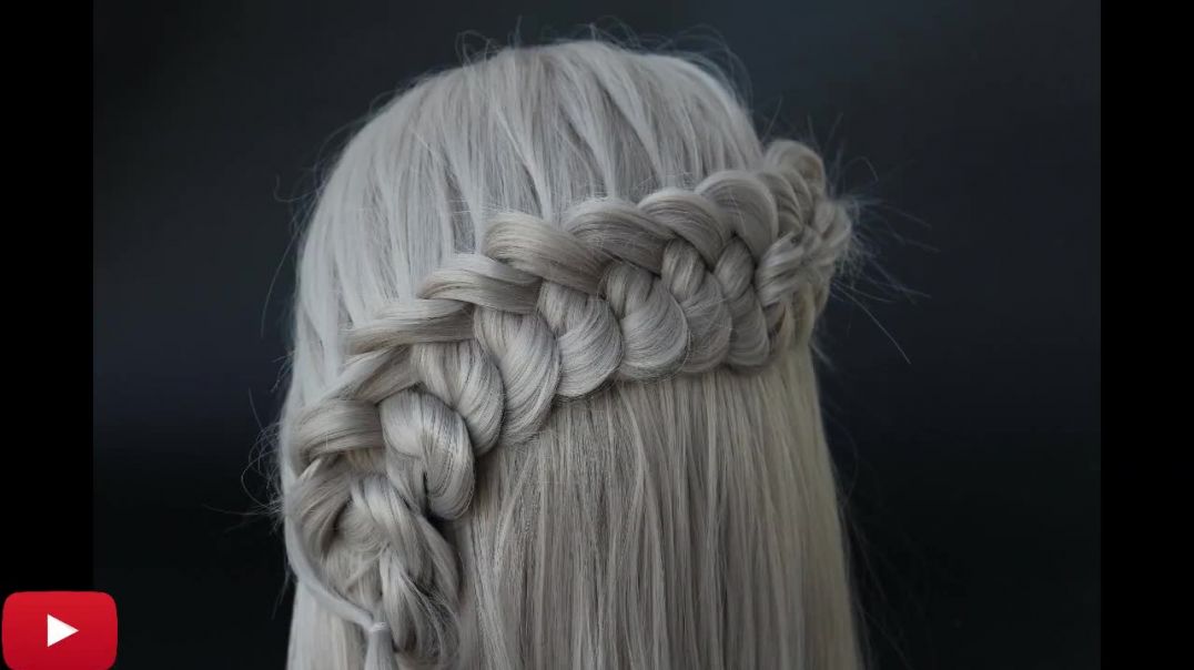 Easy Knotted Loop Crochet Braid by Another Braid